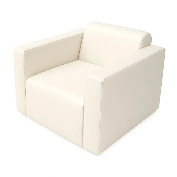 Кресло мягкое с подлокотниками