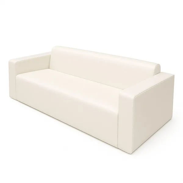 Аренда белого трёхместного дивана