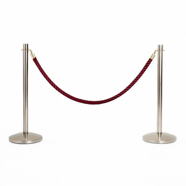 Аренда стоек с канатом (ограждения для мероприятий)